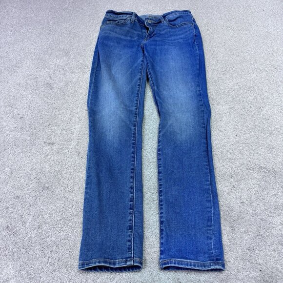 Levi’s Jeans 711 Skinny Women’s Blue Pockets Size 26 - Picture 1 of 14